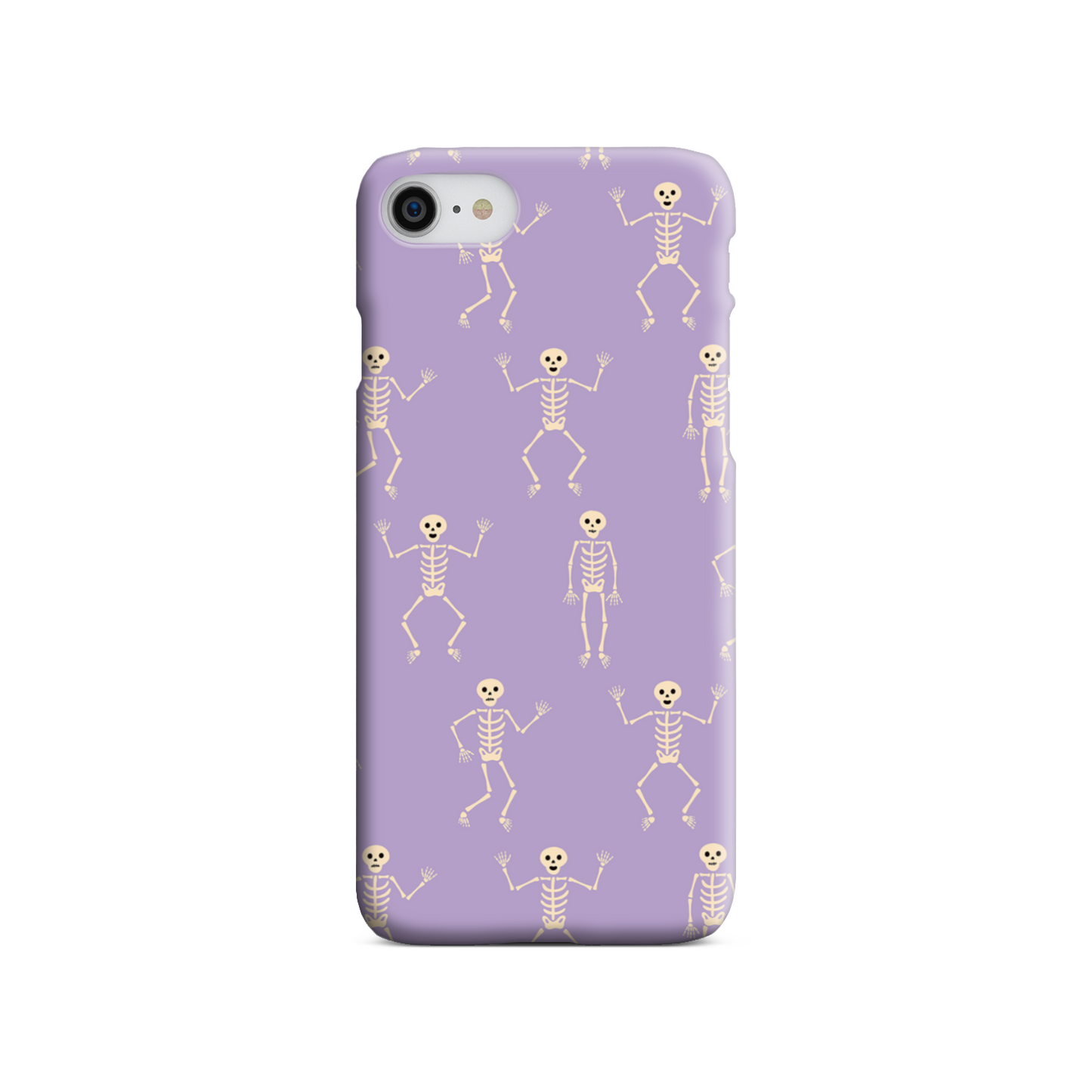 Lilac Skeletons Tough Phone Case