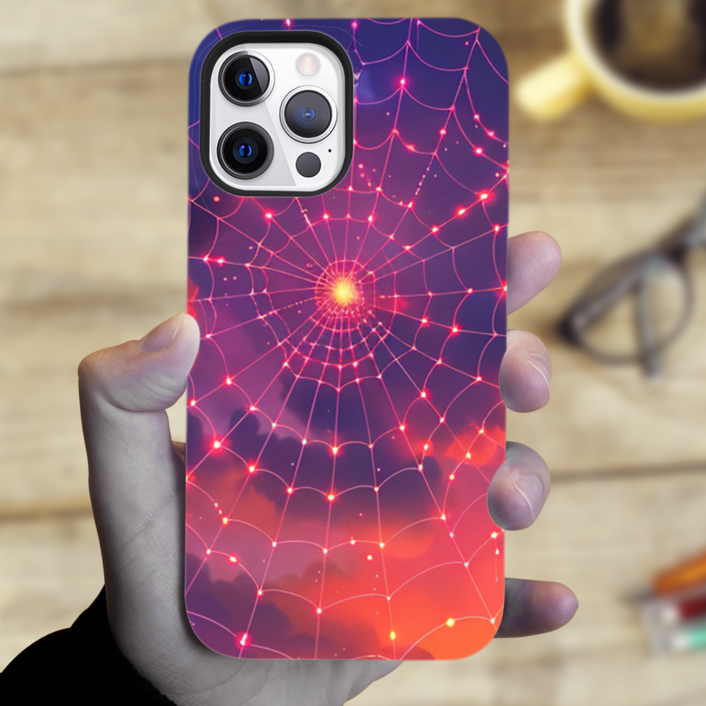 Bright Sky Design Tough Phone Case