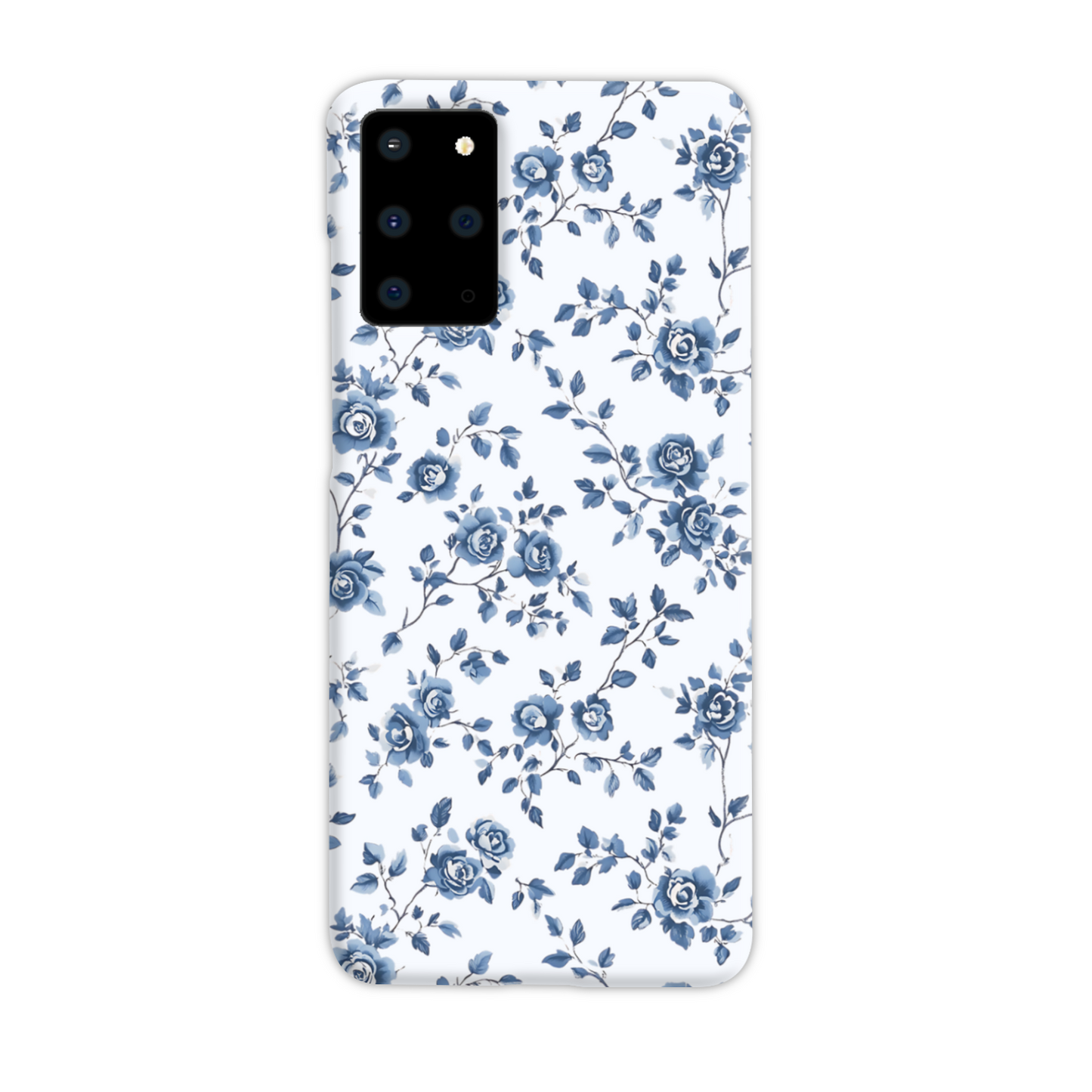 Blue Florals Slim Phone Case