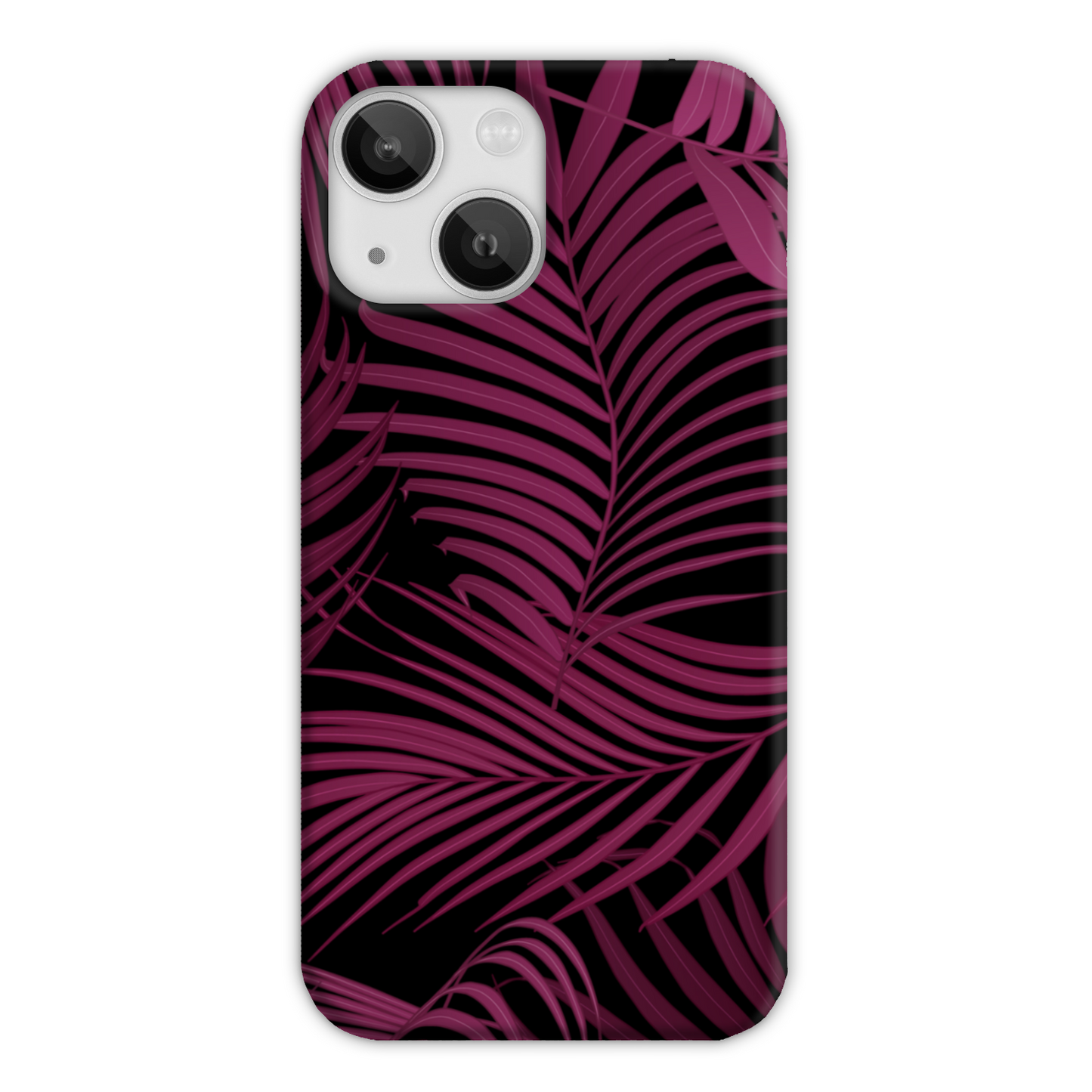 Pink Palm Slim Phone Case