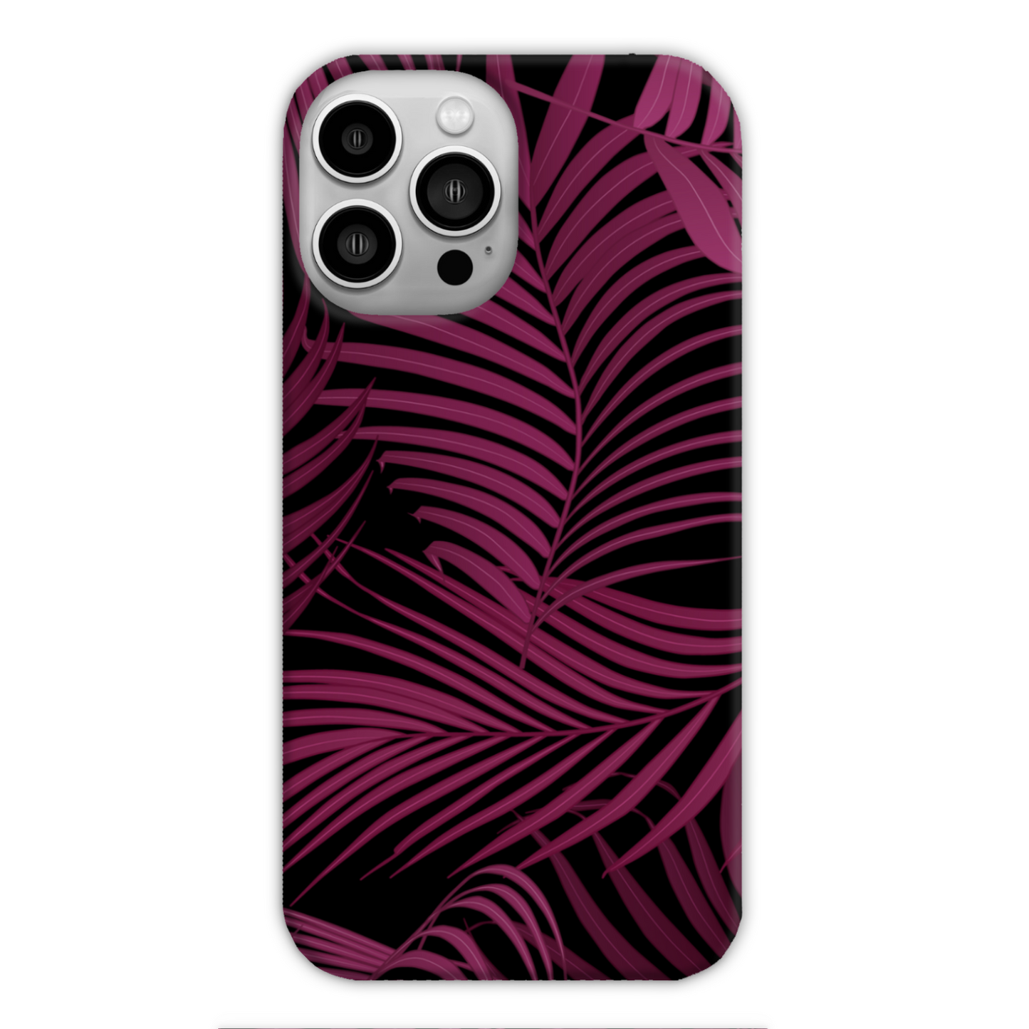 Pink Palm Slim Phone Case