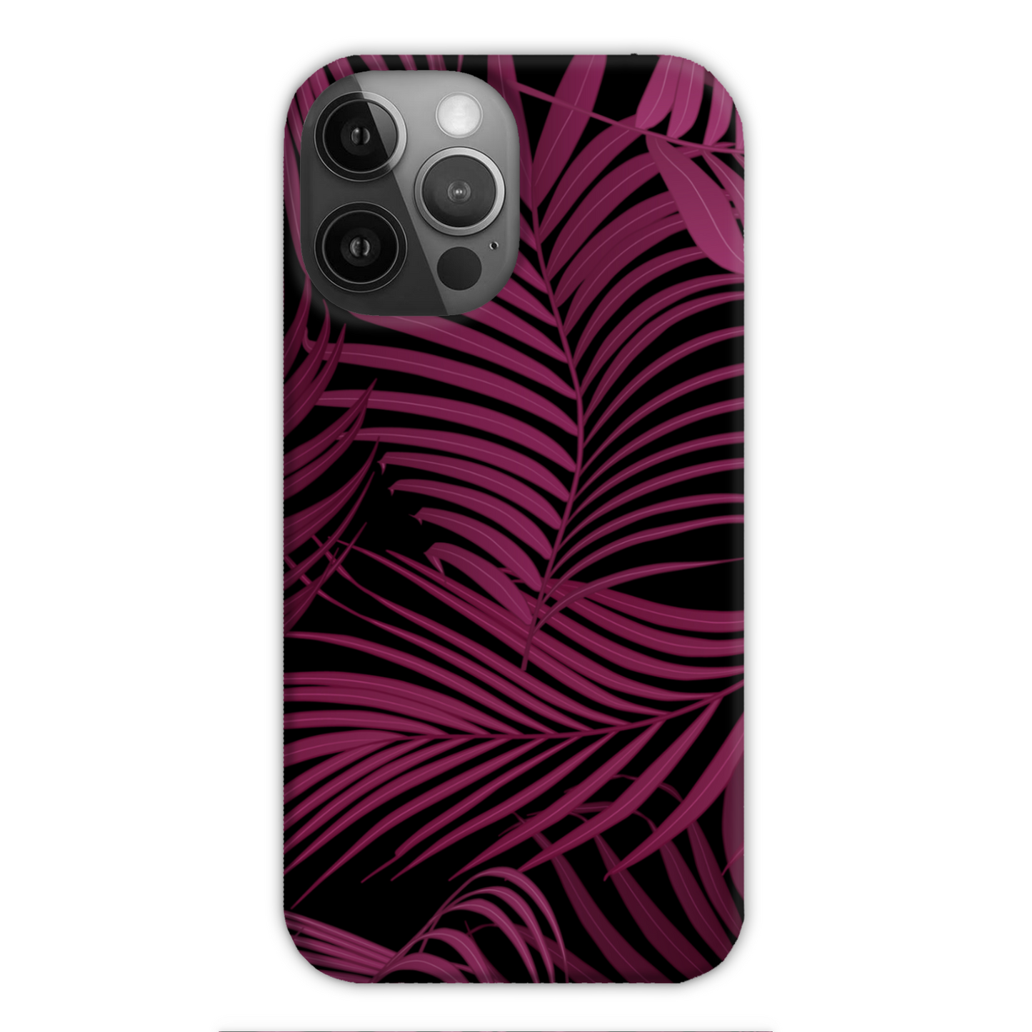 Pink Palm Slim Phone Case