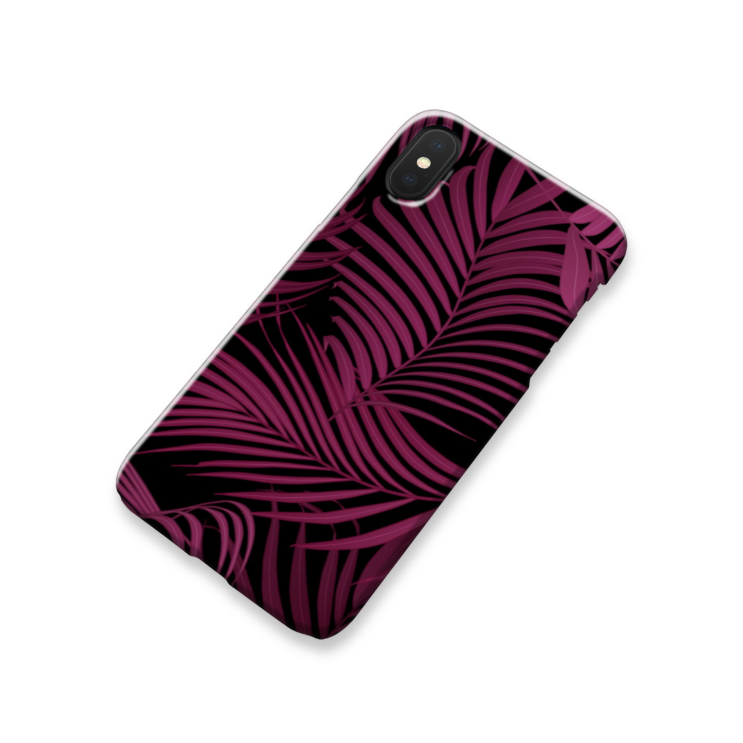 Pink Palm Slim Phone Case