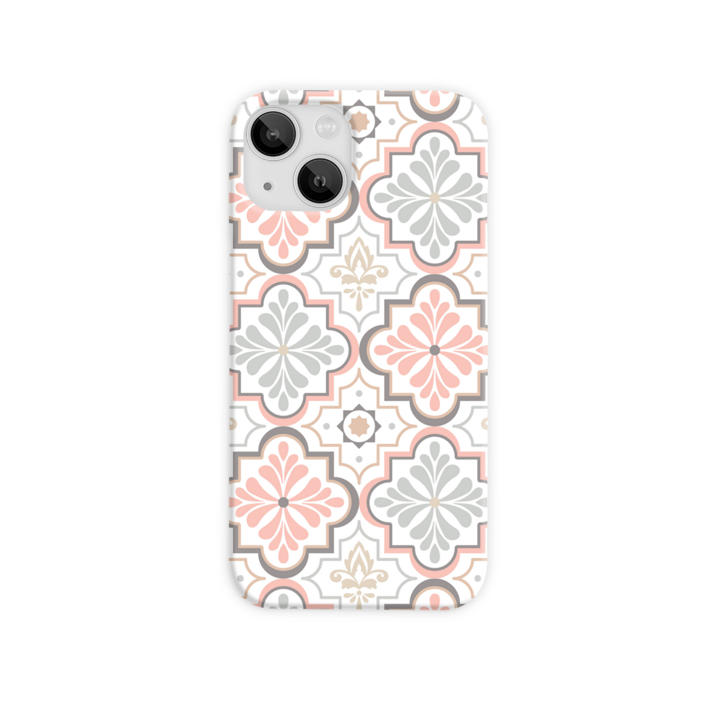 Pink Tile Slim Phone Case
