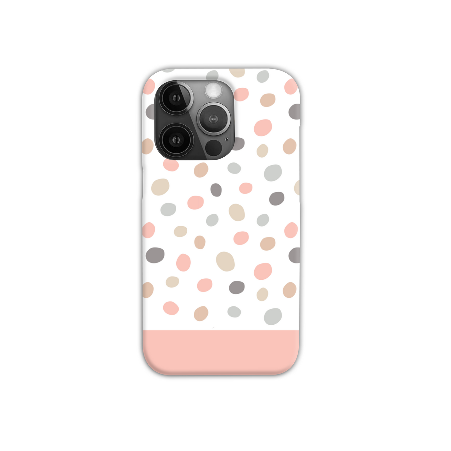 Pink Pebble Slim Phone Case