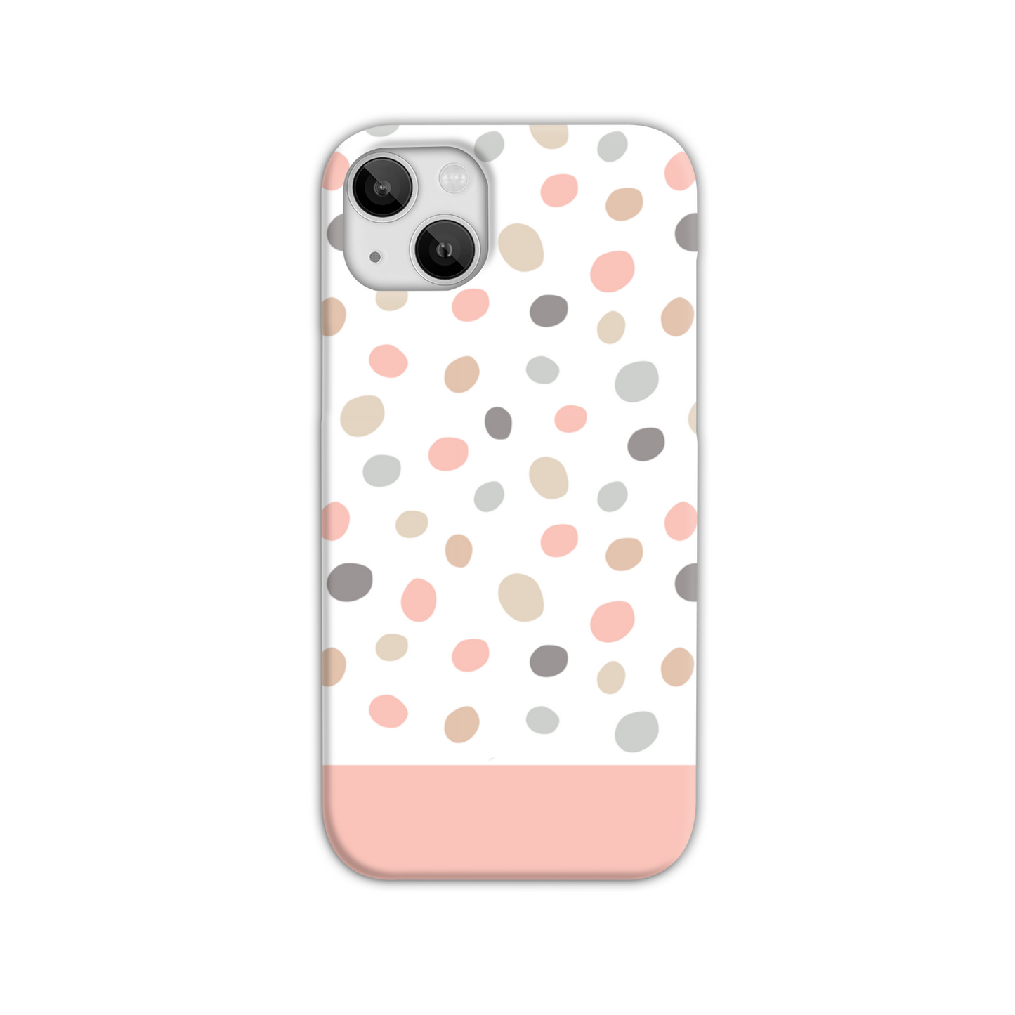Pink Pebble Slim Phone Case