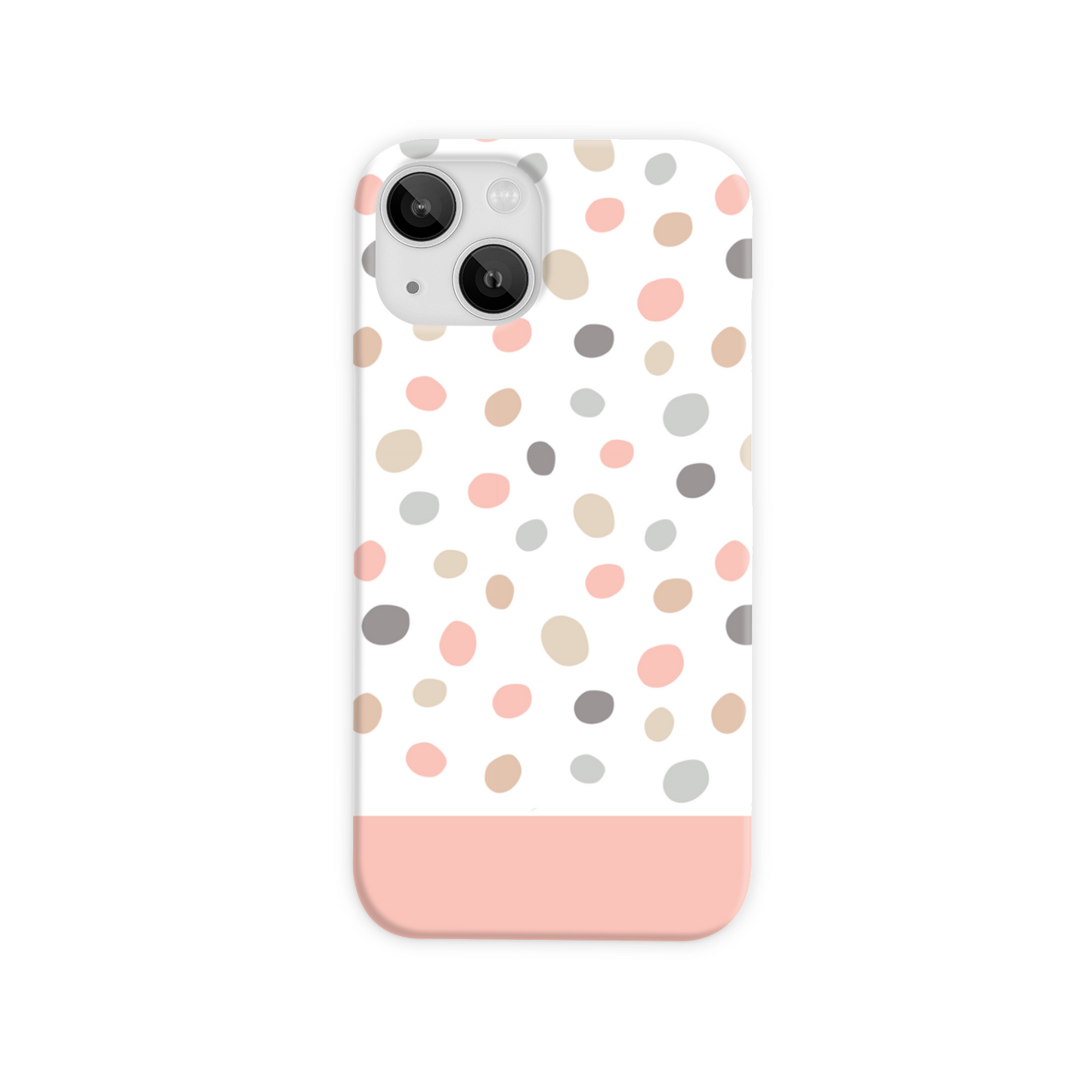 Pink Pebble Slim Phone Case