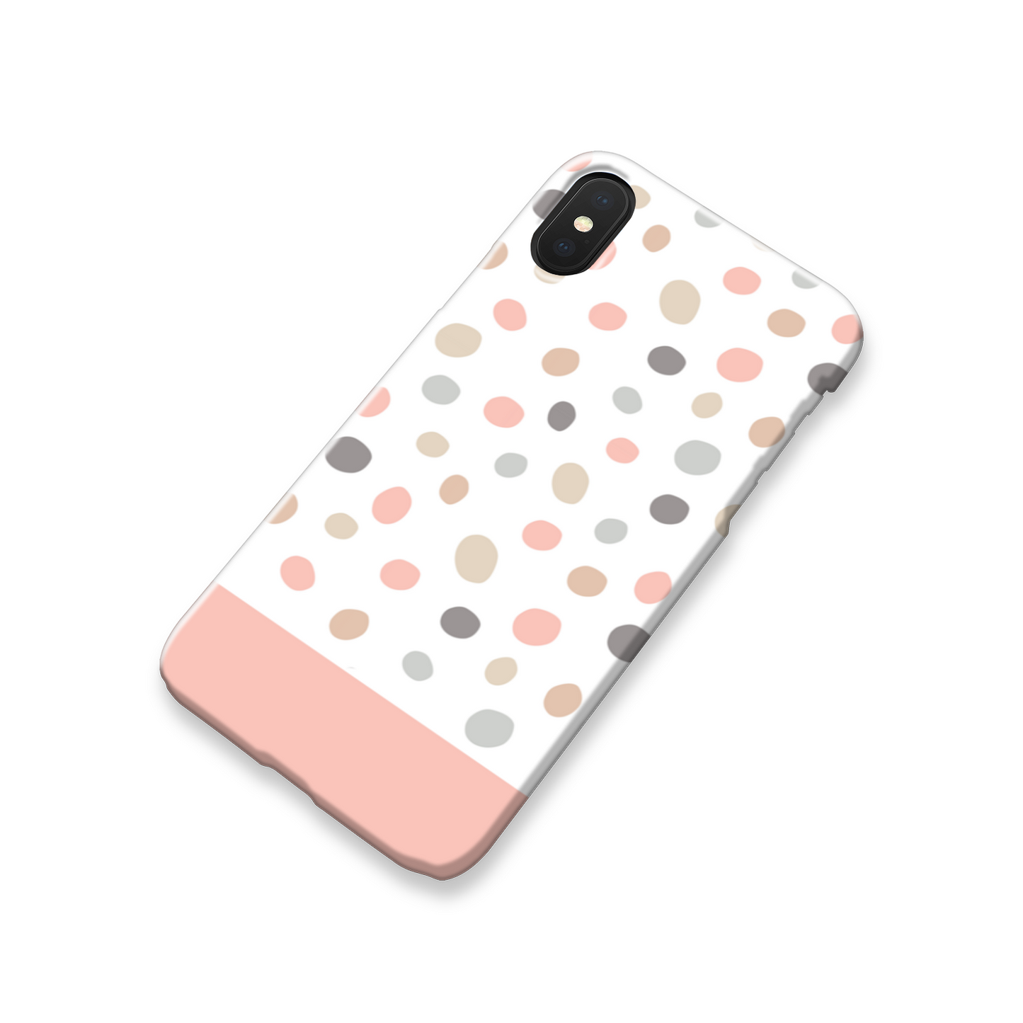 Pink Pebble Slim Phone Case