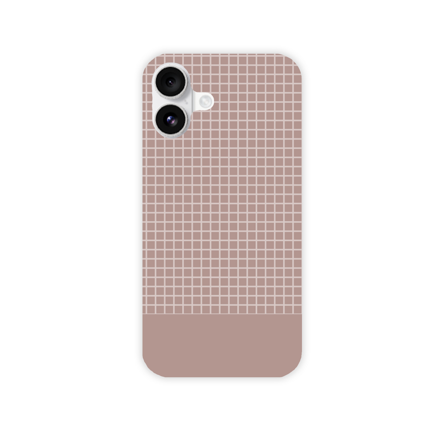 Mocca Grid Slim Phone Case