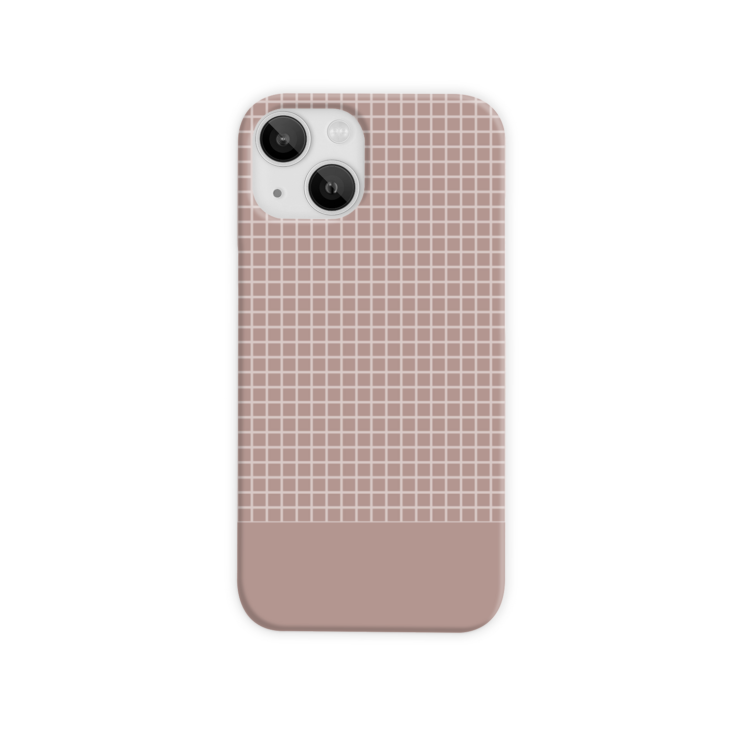 Mocca Grid Slim Phone Case