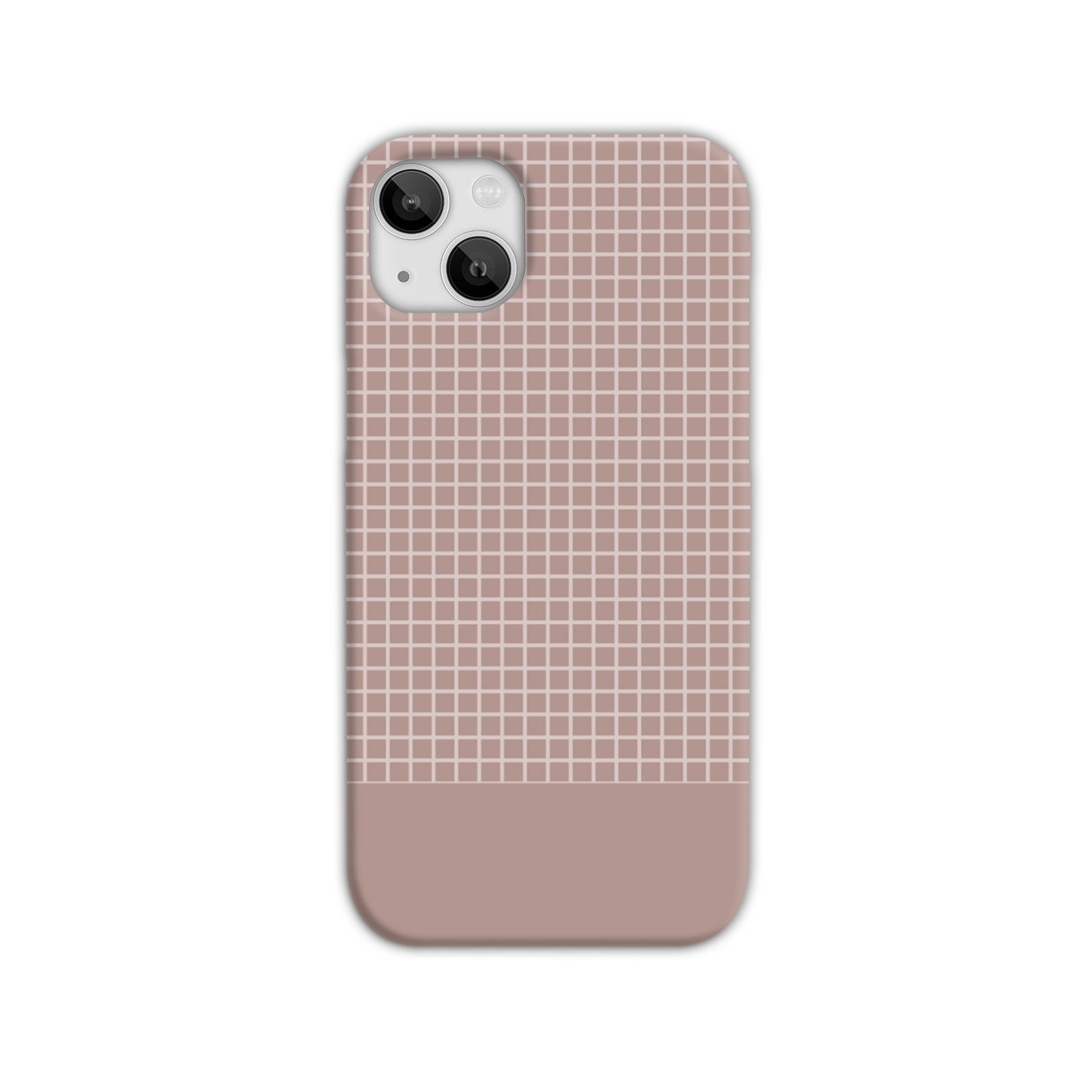 Mocca Grid Slim Phone Case