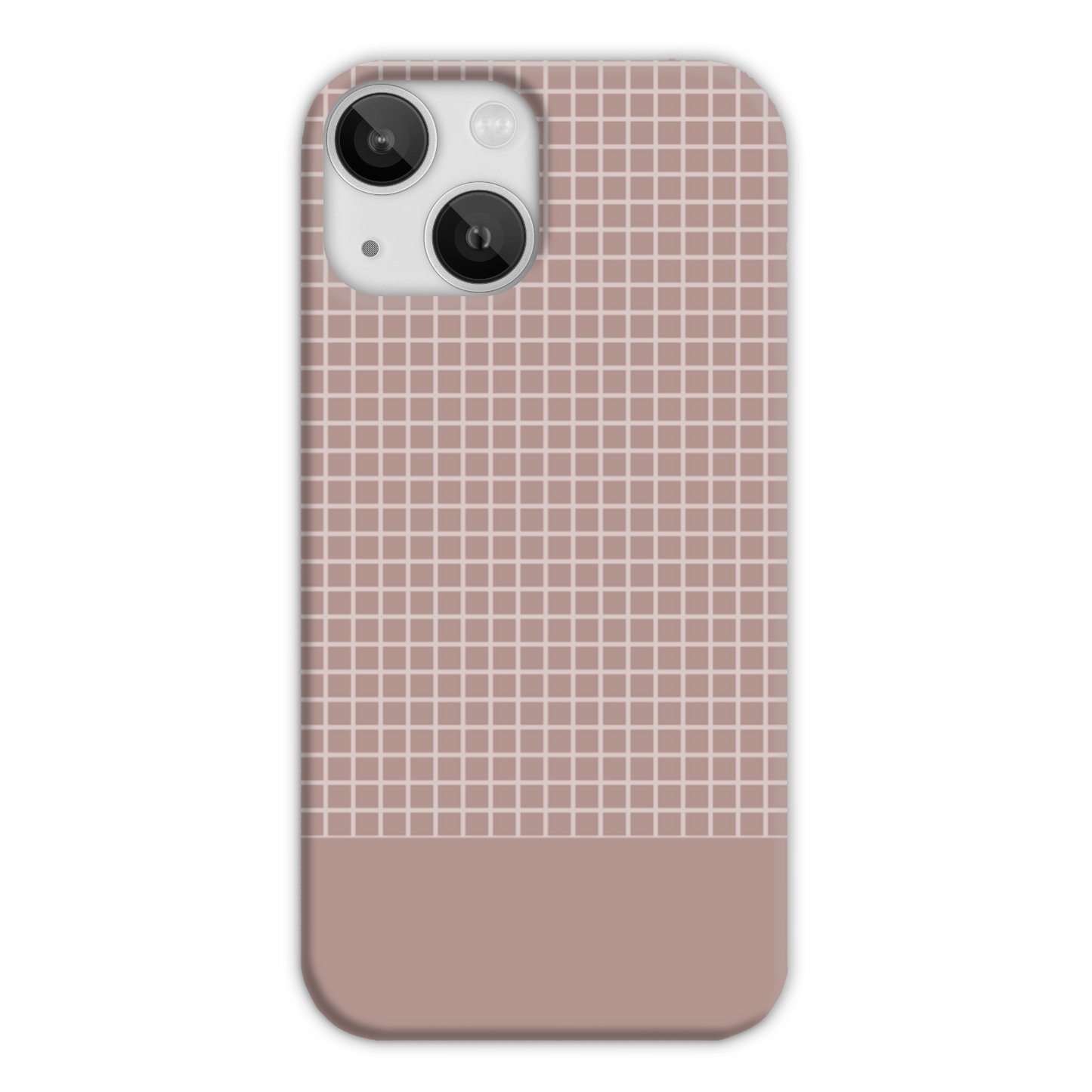 Mocca Grid Slim Phone Case