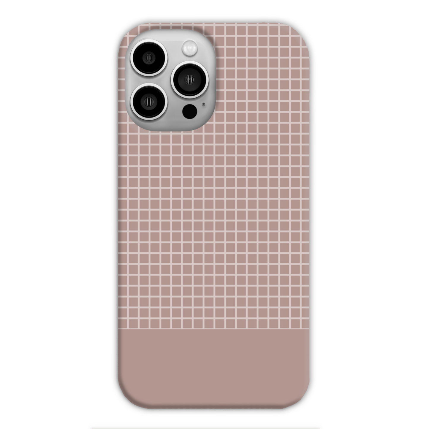 Mocca Grid Slim Phone Case