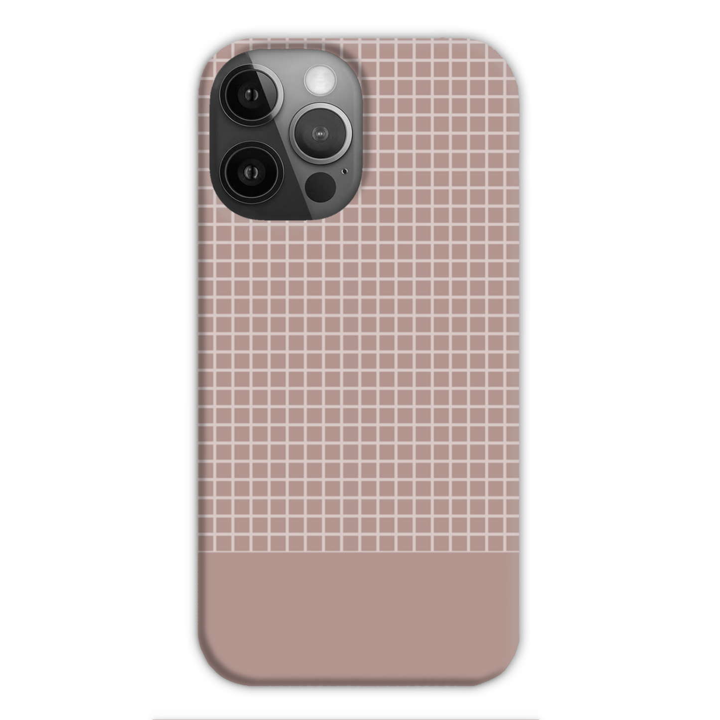 Mocca Grid Slim Phone Case