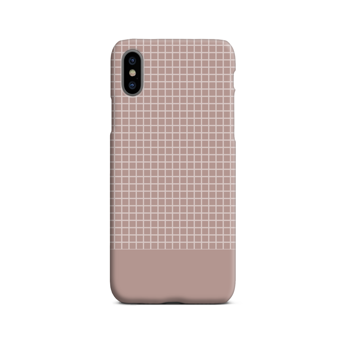 Mocca Grid Slim Phone Case