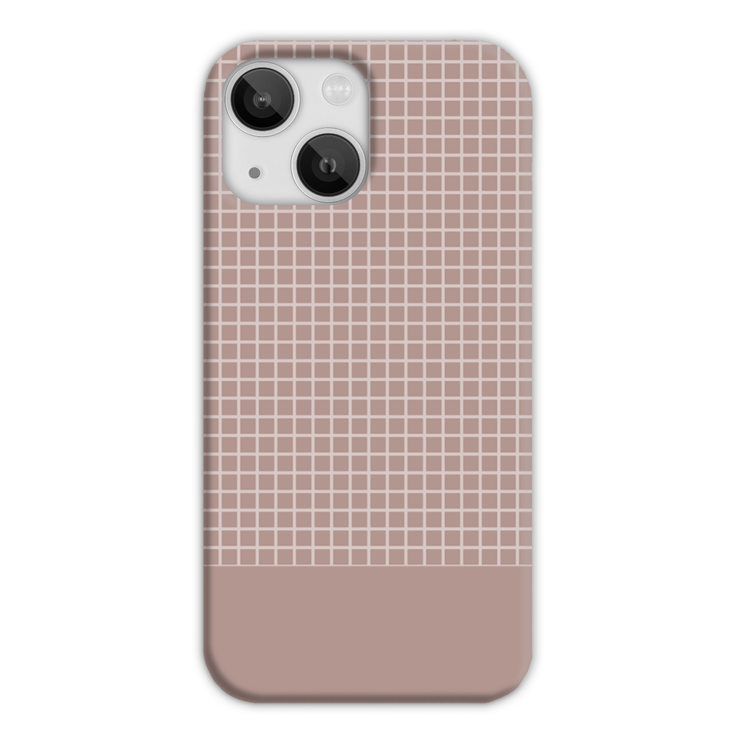 Mocca Grid Slim Phone Case