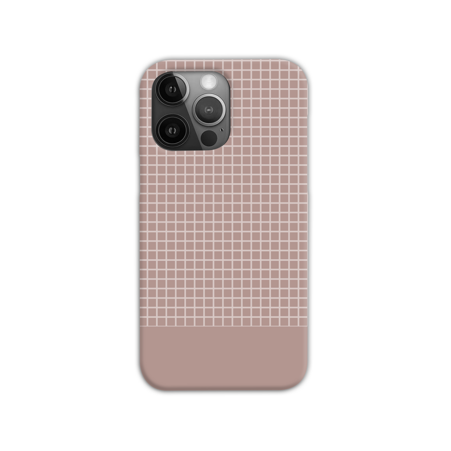 Mocca Grid Slim Phone Case