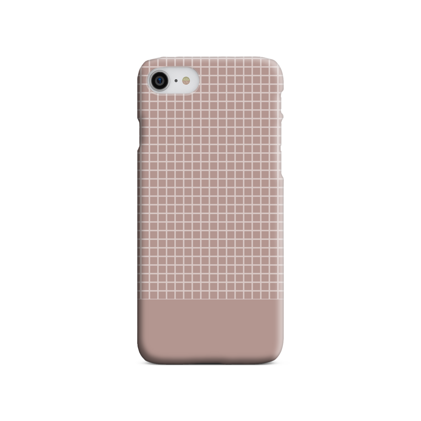 Mocca Grid Slim Phone Case