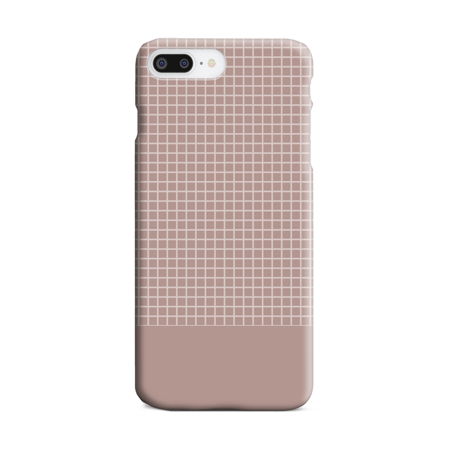 Mocca Grid Slim Phone Case