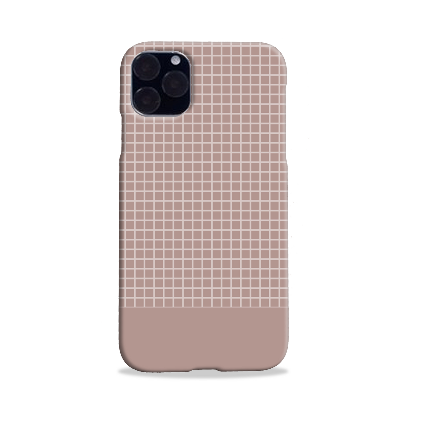 Mocca Grid Slim Phone Case