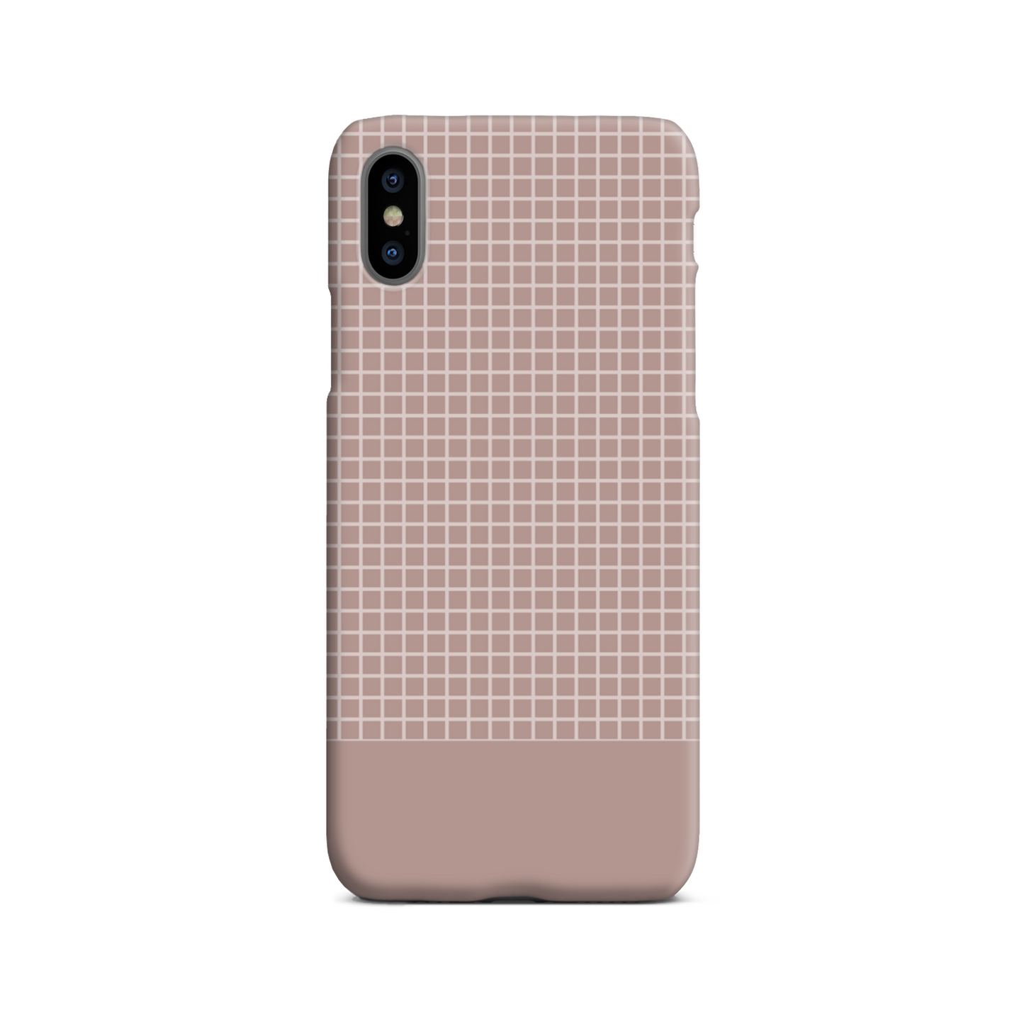 Mocca Grid Slim Phone Case