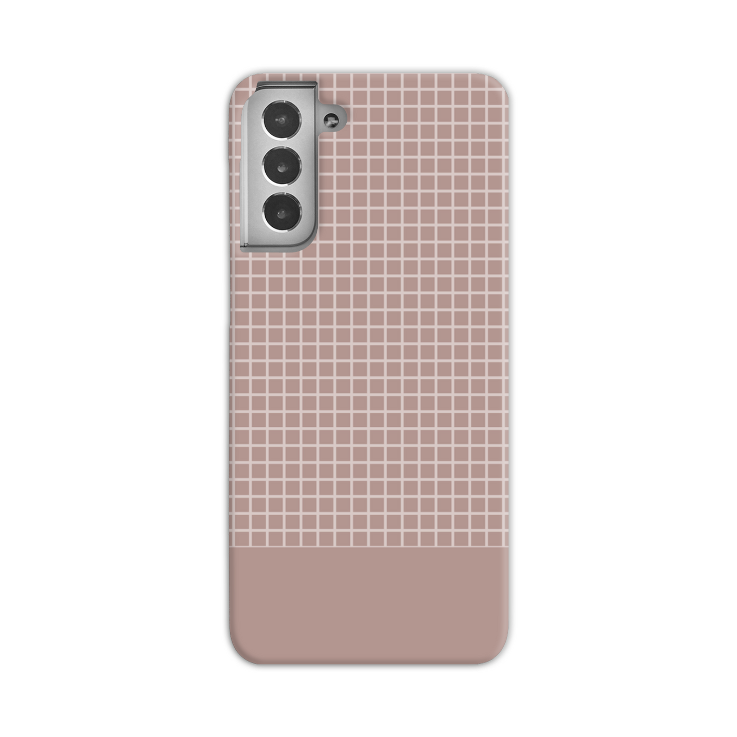 Mocca Grid Slim Phone Case