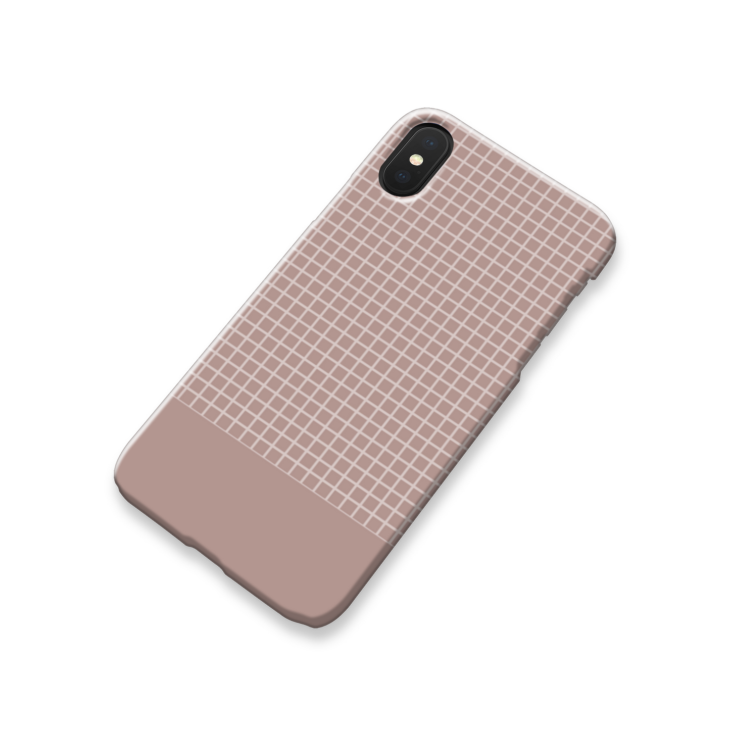 Mocca Grid Slim Phone Case