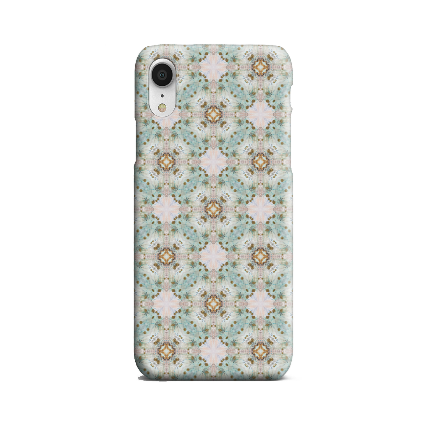 Green Mosaic Slim Phone Case