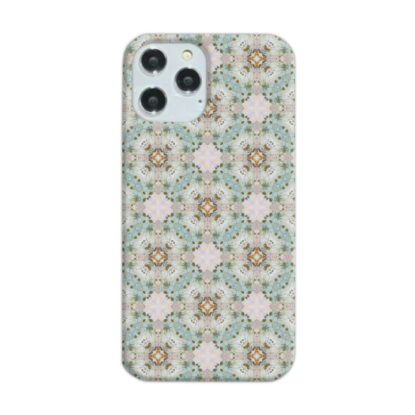 Green Mosaic Slim Phone Case