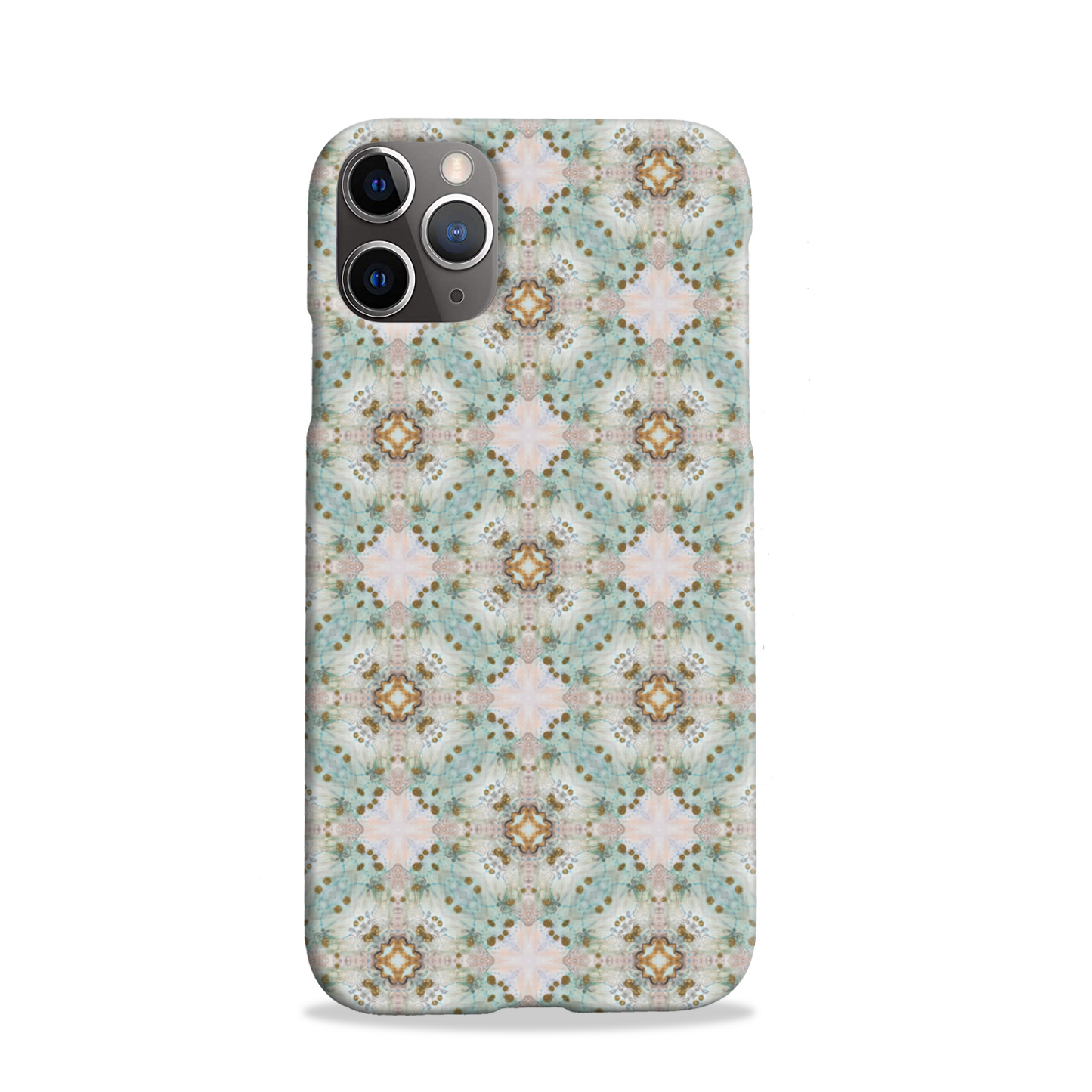 Green Mosaic Slim Phone Case