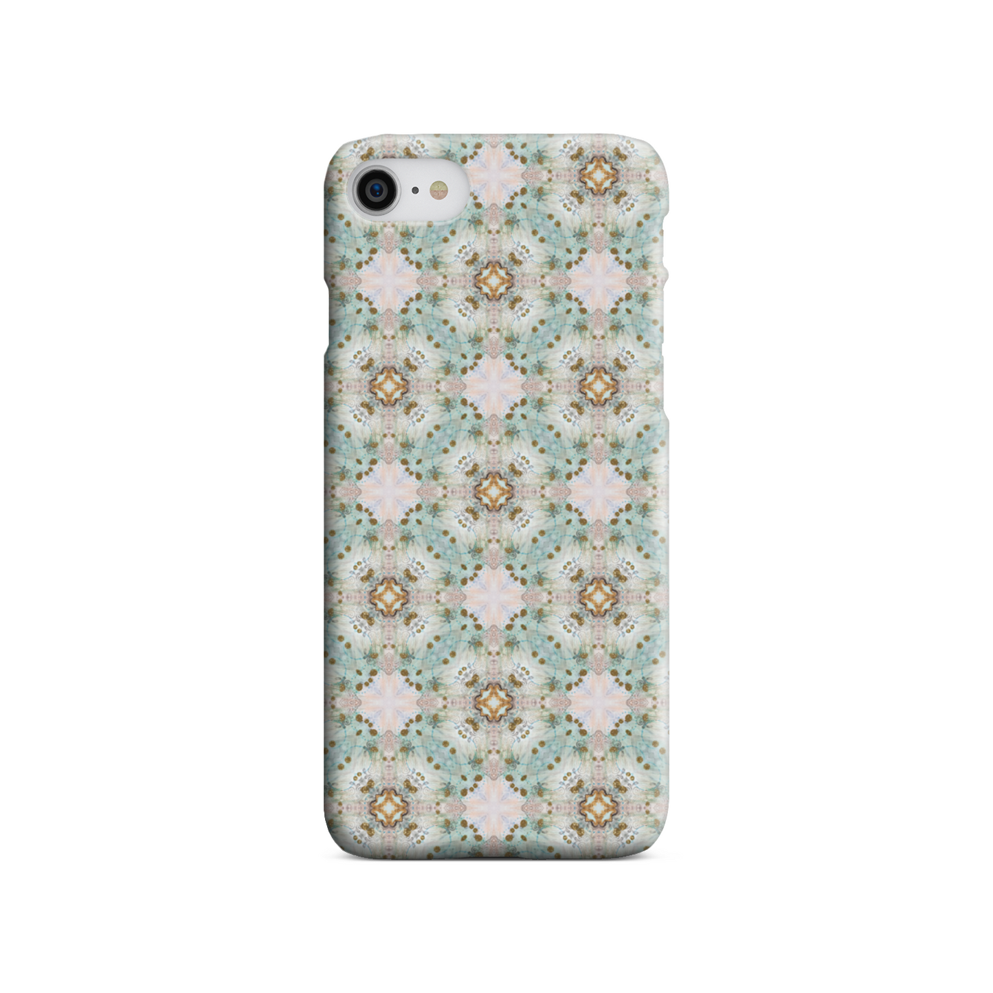 Green Mosaic Slim Phone Case
