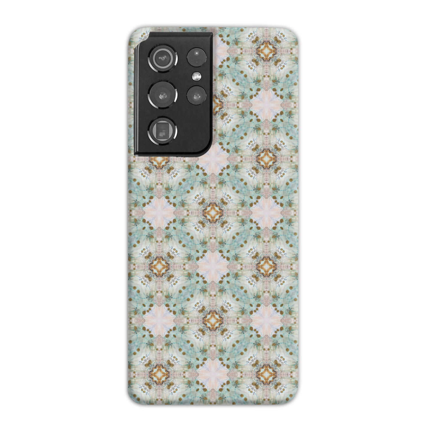 Green Mosaic Slim Phone Case