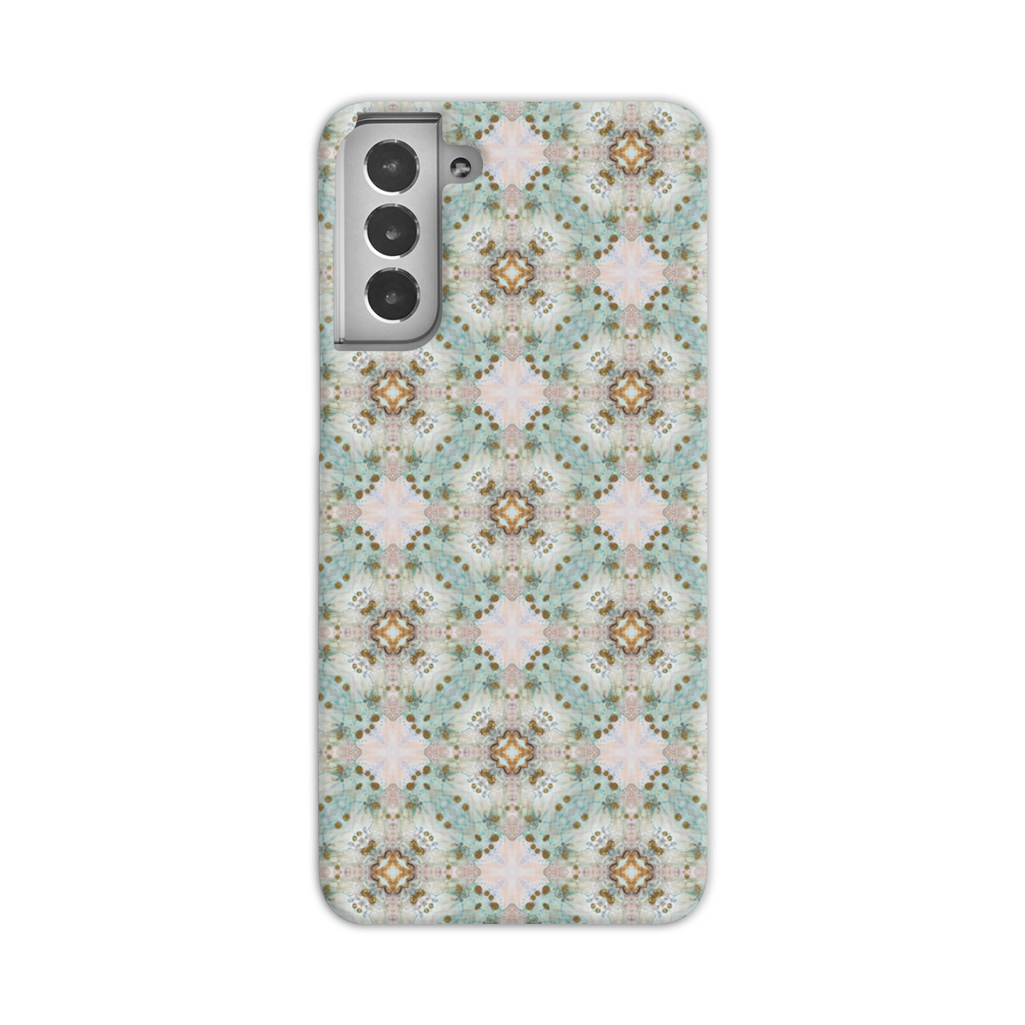 Green Mosaic Slim Phone Case