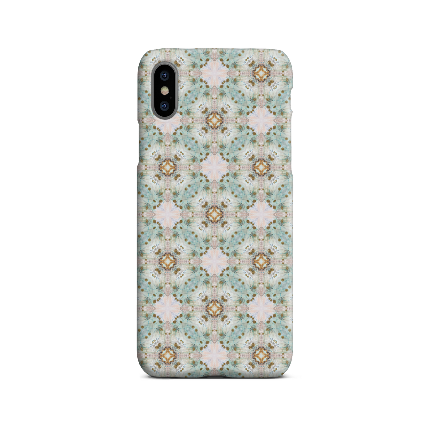 Green Mosaic Slim Phone Case