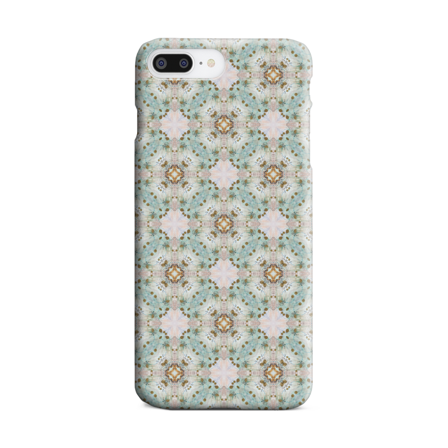 Green Mosaic Slim Phone Case