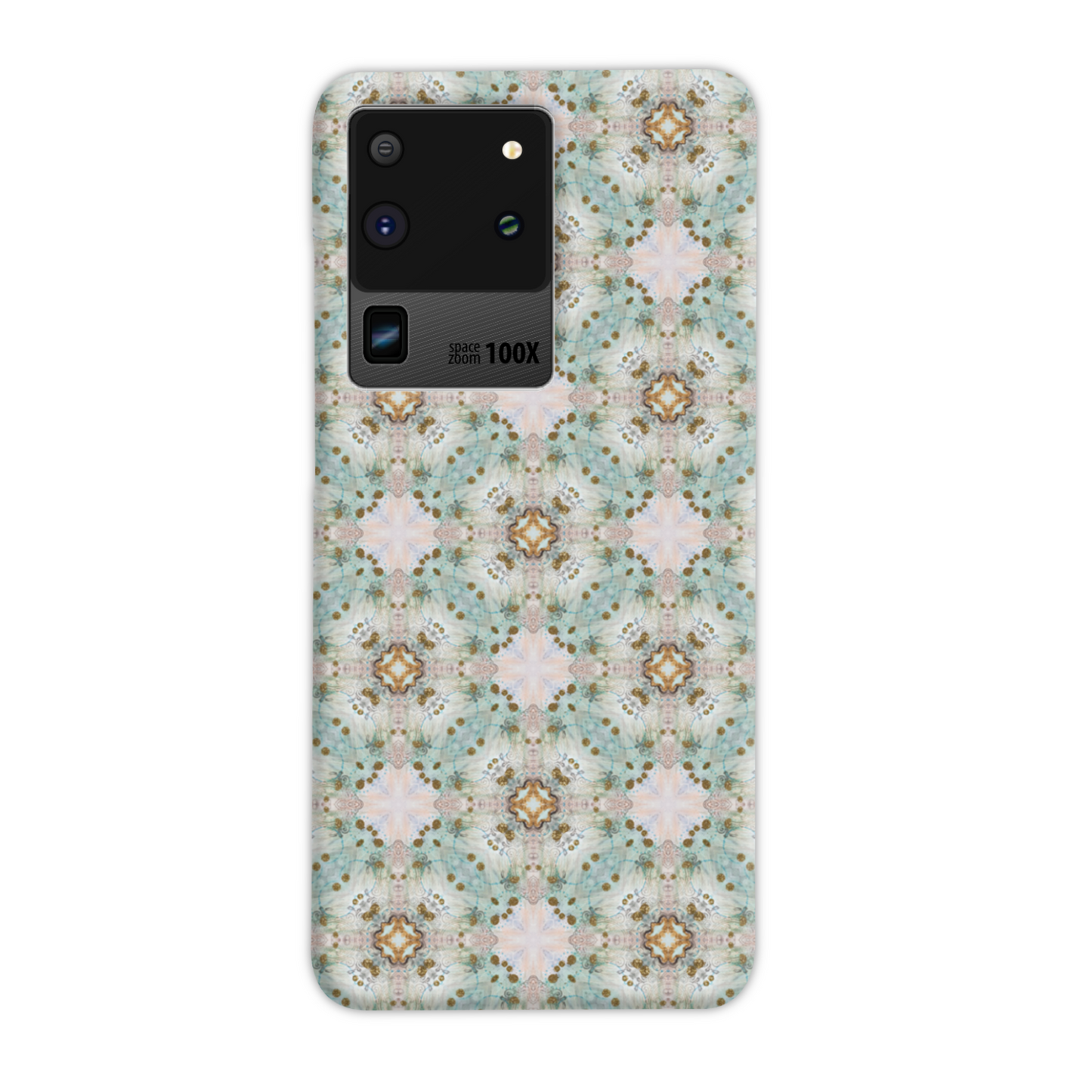 Green Mosaic Slim Phone Case
