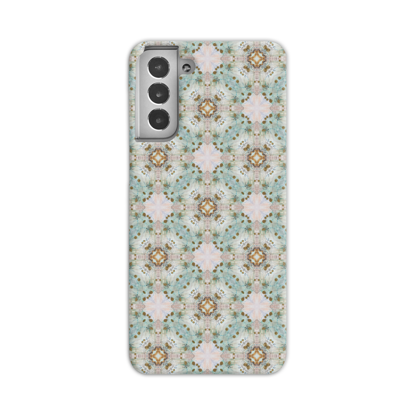 Green Mosaic Slim Phone Case