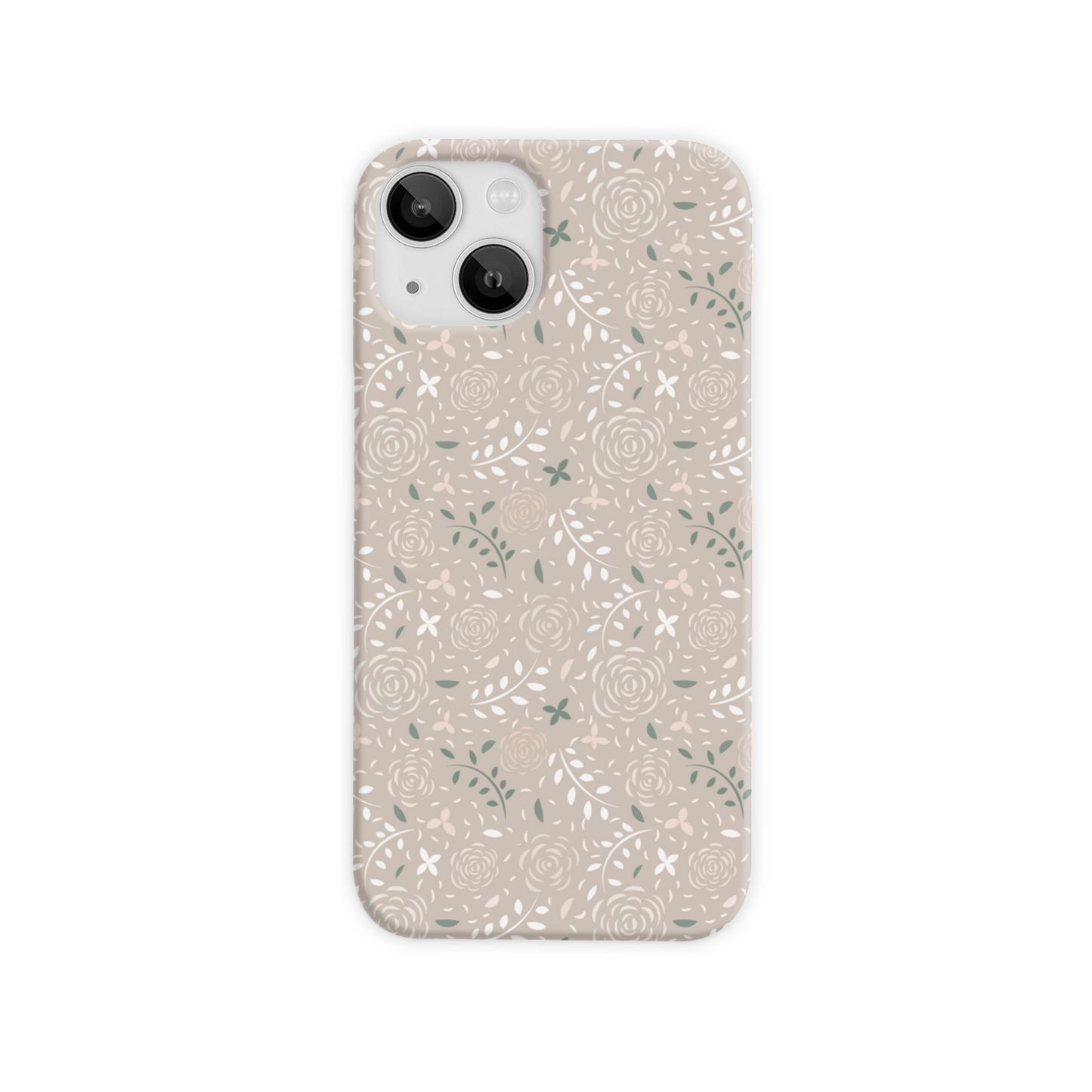 Subtle Rose Slim Phone Case