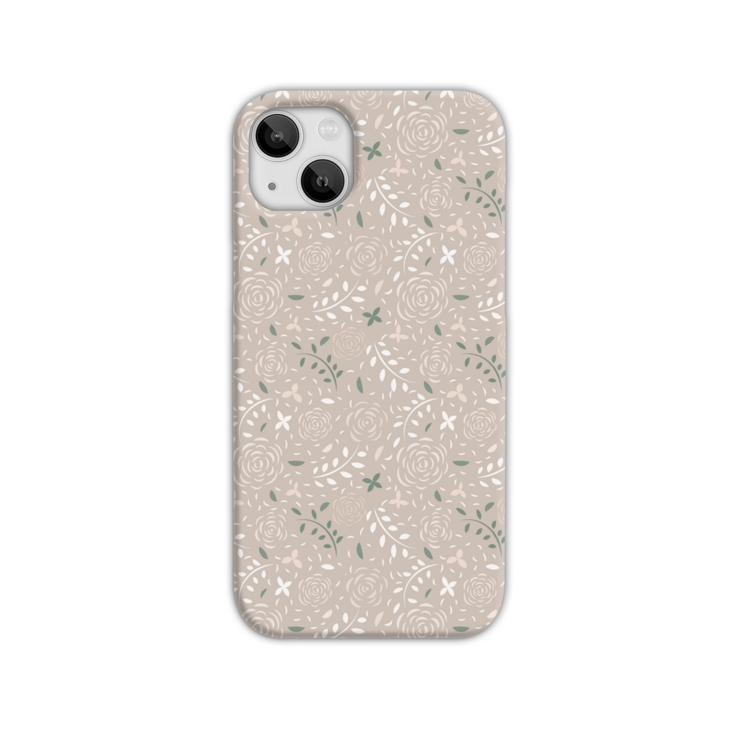 Subtle Rose Slim Phone Case