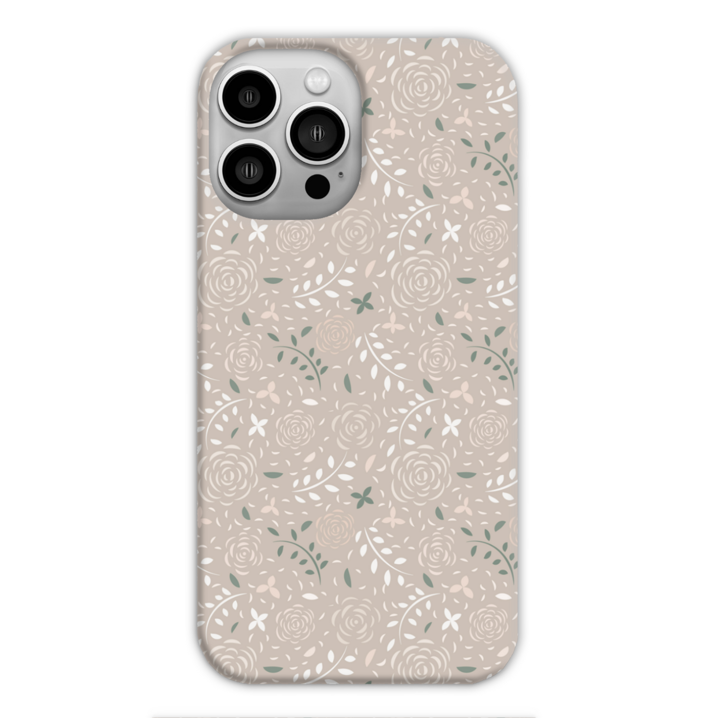 Subtle Rose Slim Phone Case