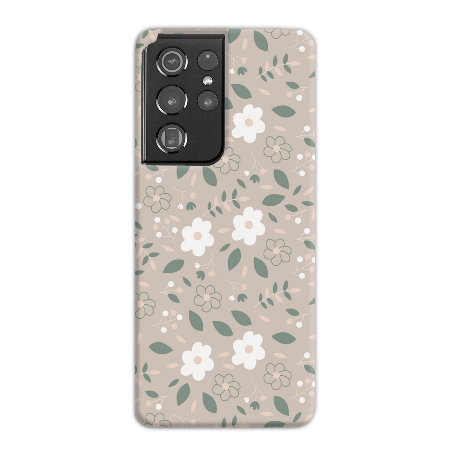 Nude Florals Slim Phone Case