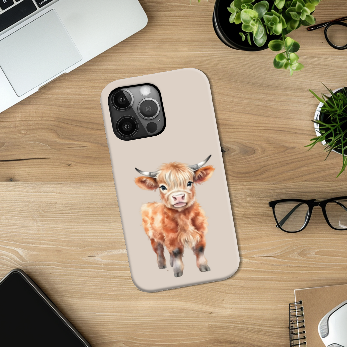 Highland Cow Slim Phone Case