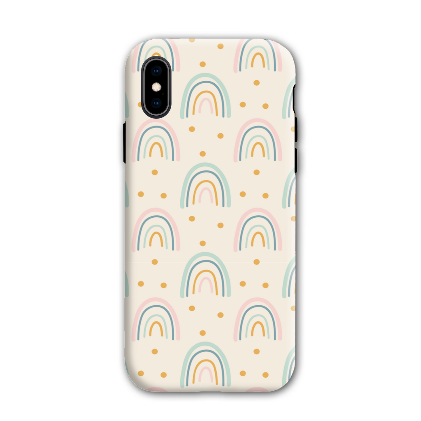 Pastel Rainbows Tough Phone Case
