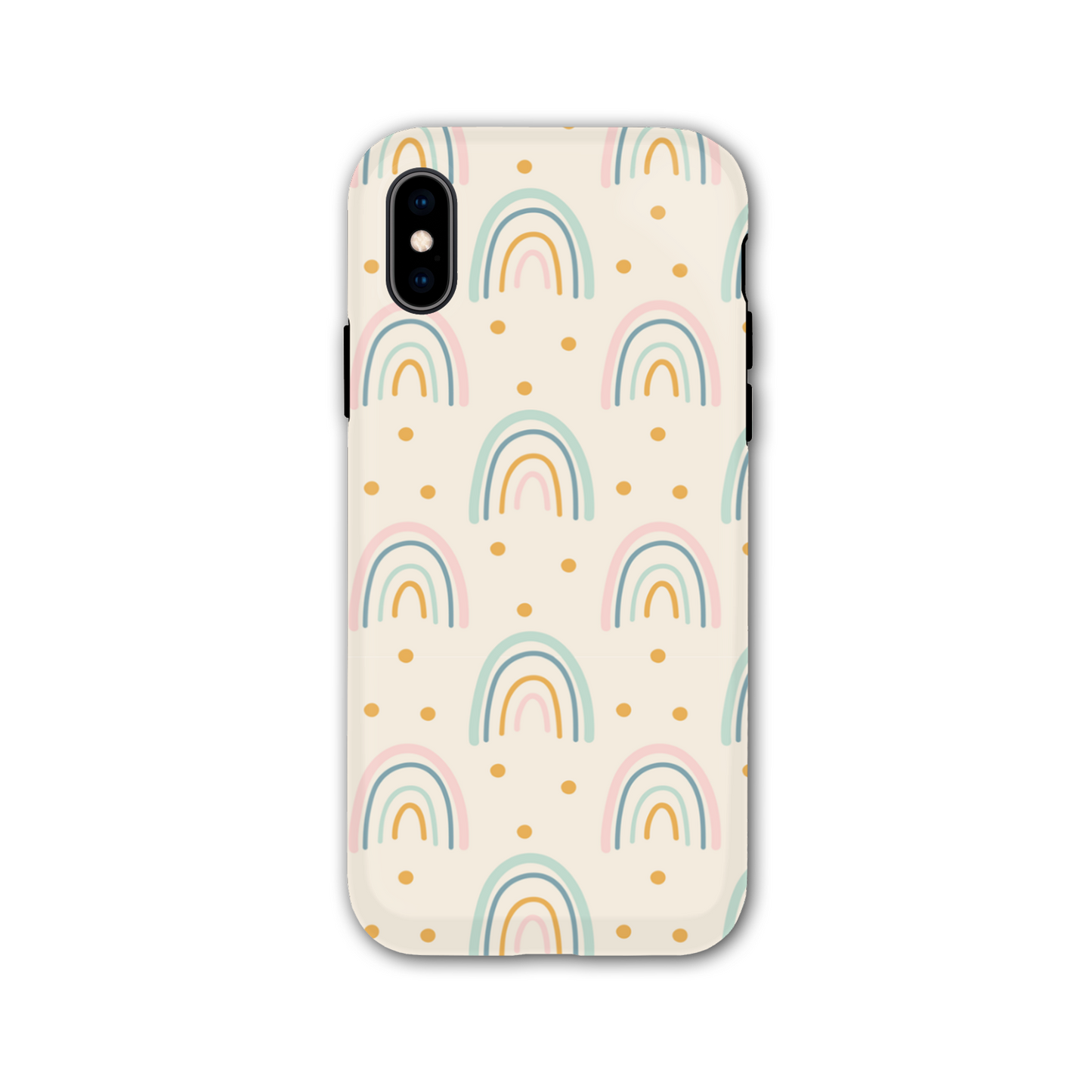 Pastel Rainbows Tough Phone Case