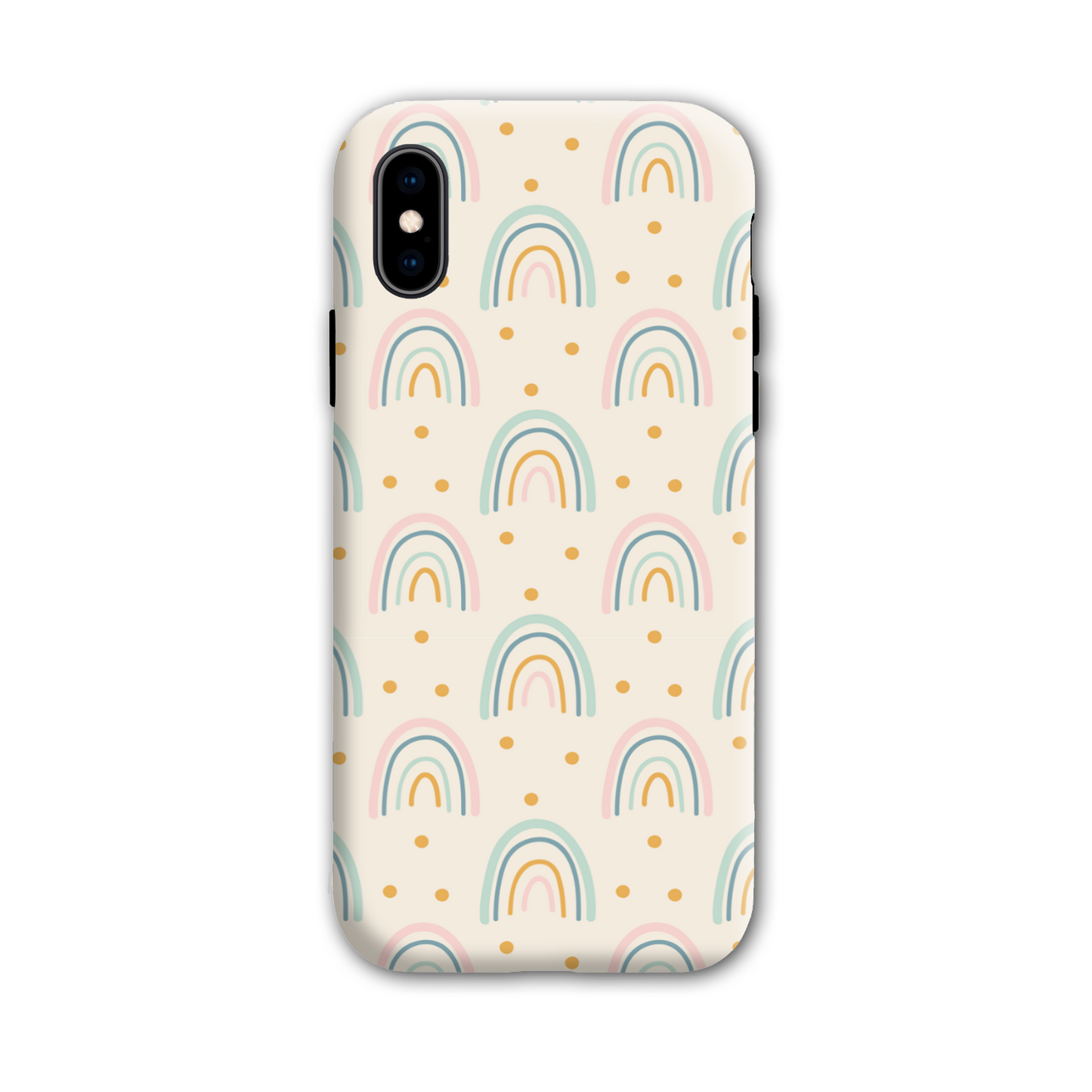 Pastel Rainbows Tough Phone Case