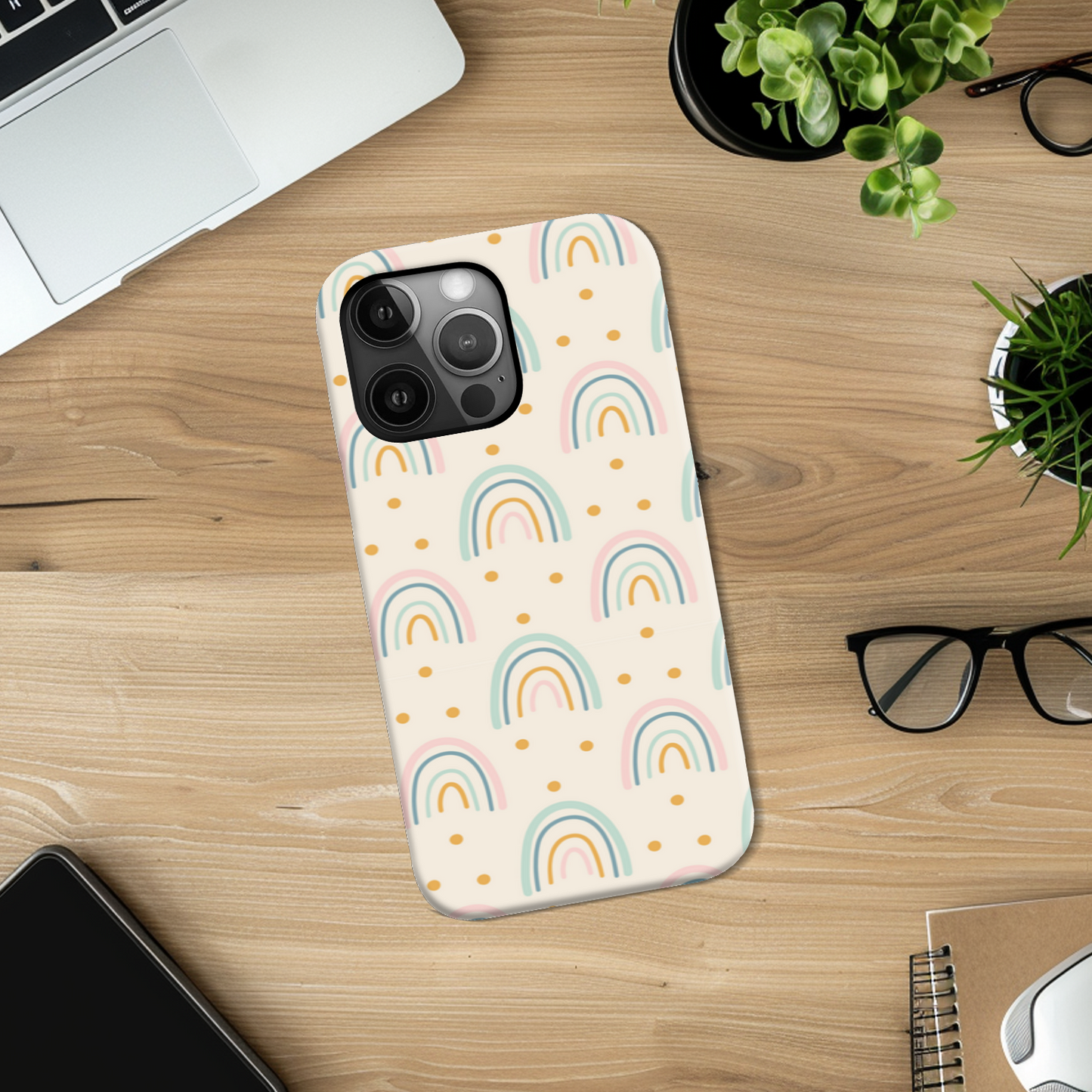 Pastel Rainbows Tough Phone Case