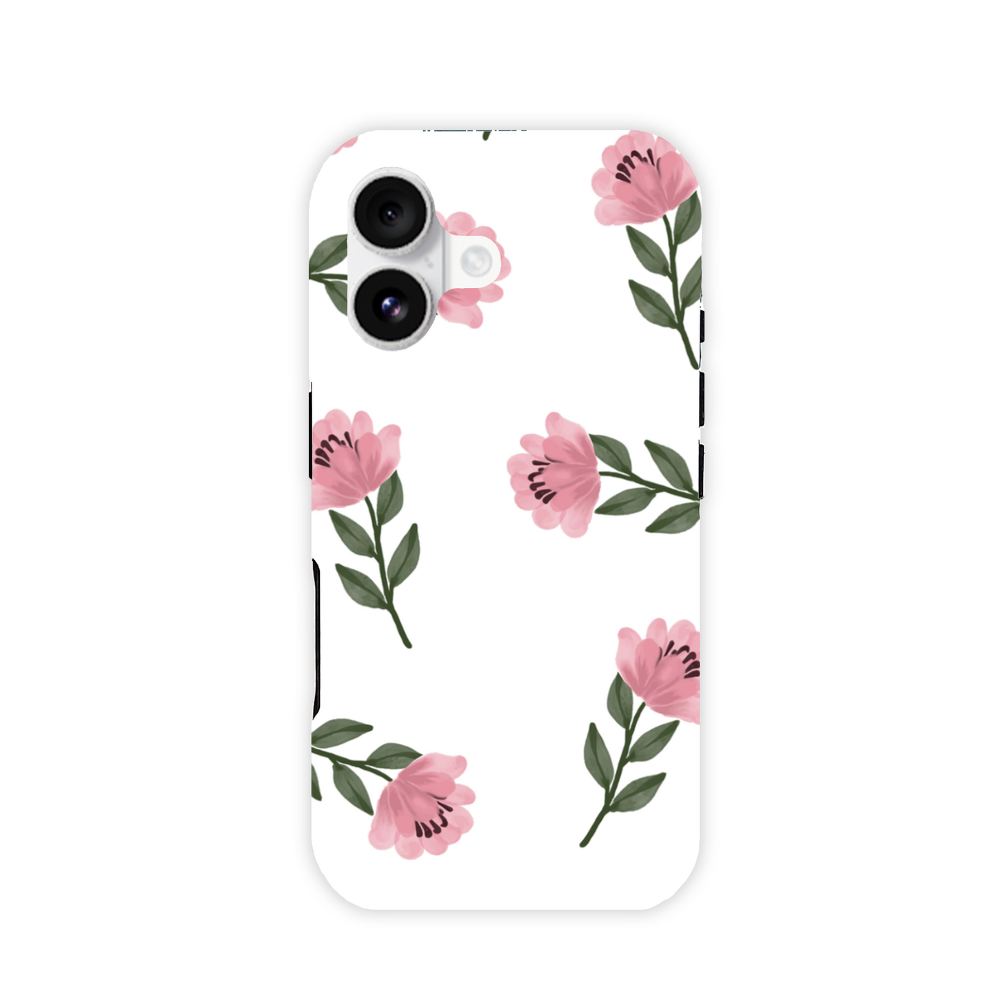 Pink Flower Tough Phone Case