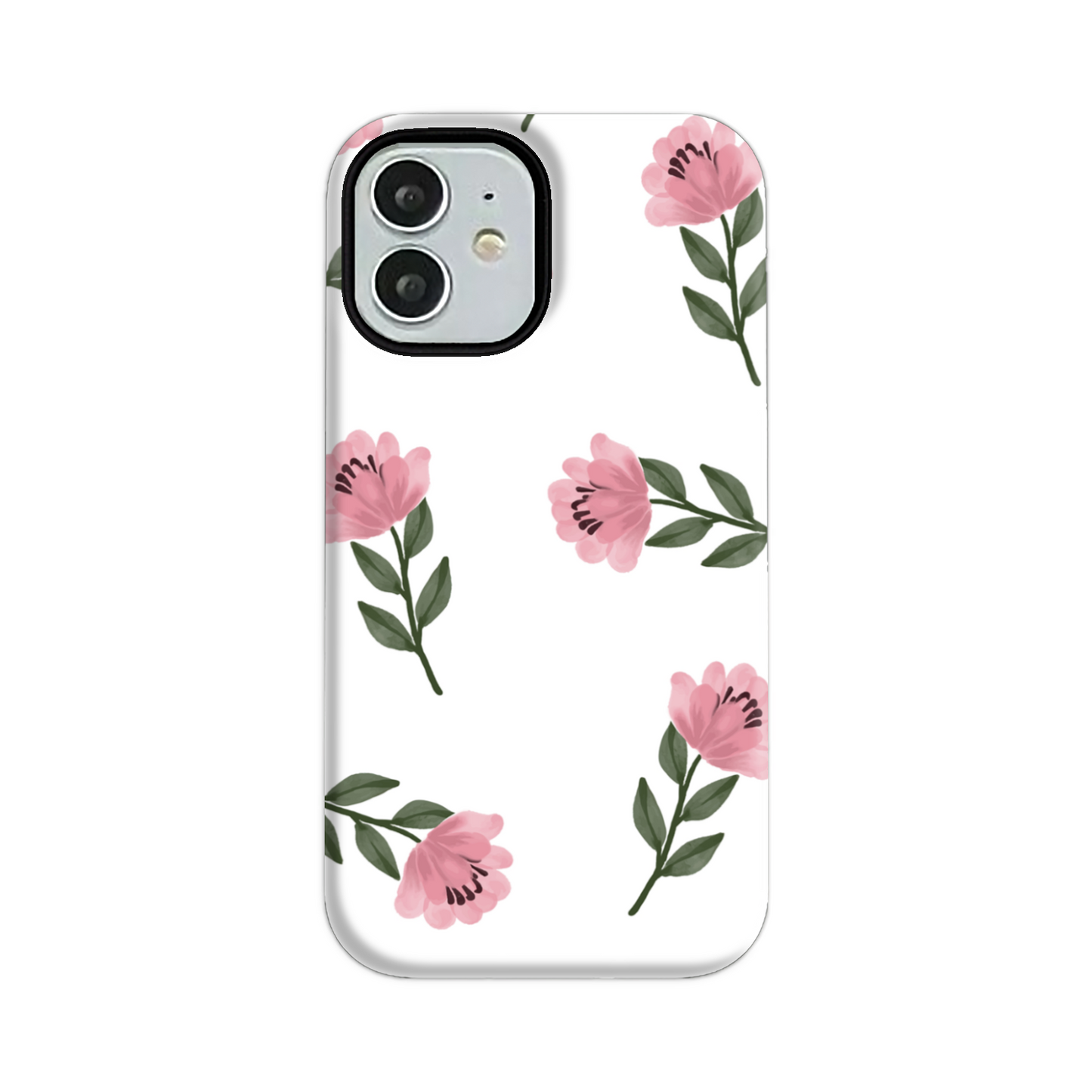 Pink Flower Tough Phone Case