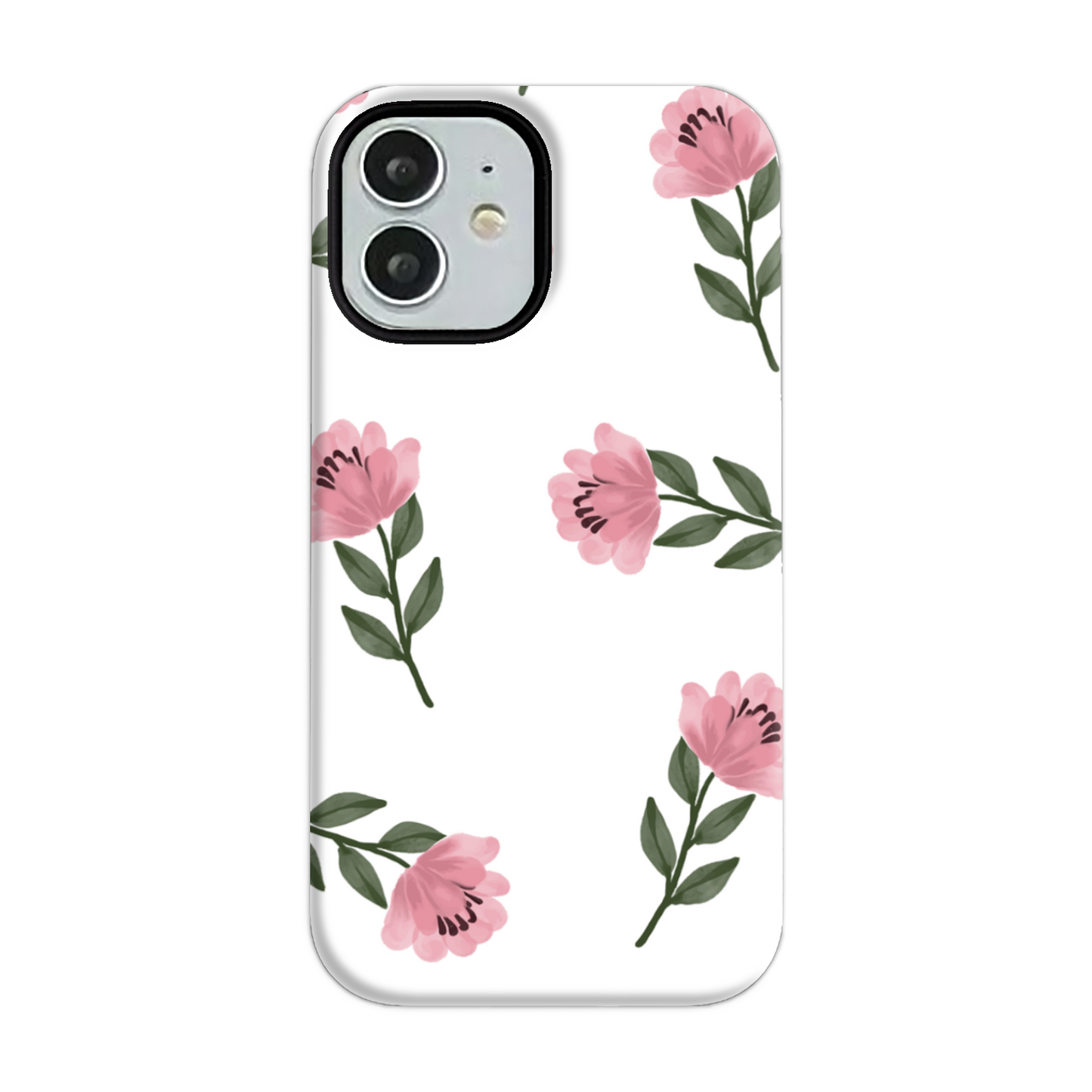 Pink Flower Tough Phone Case