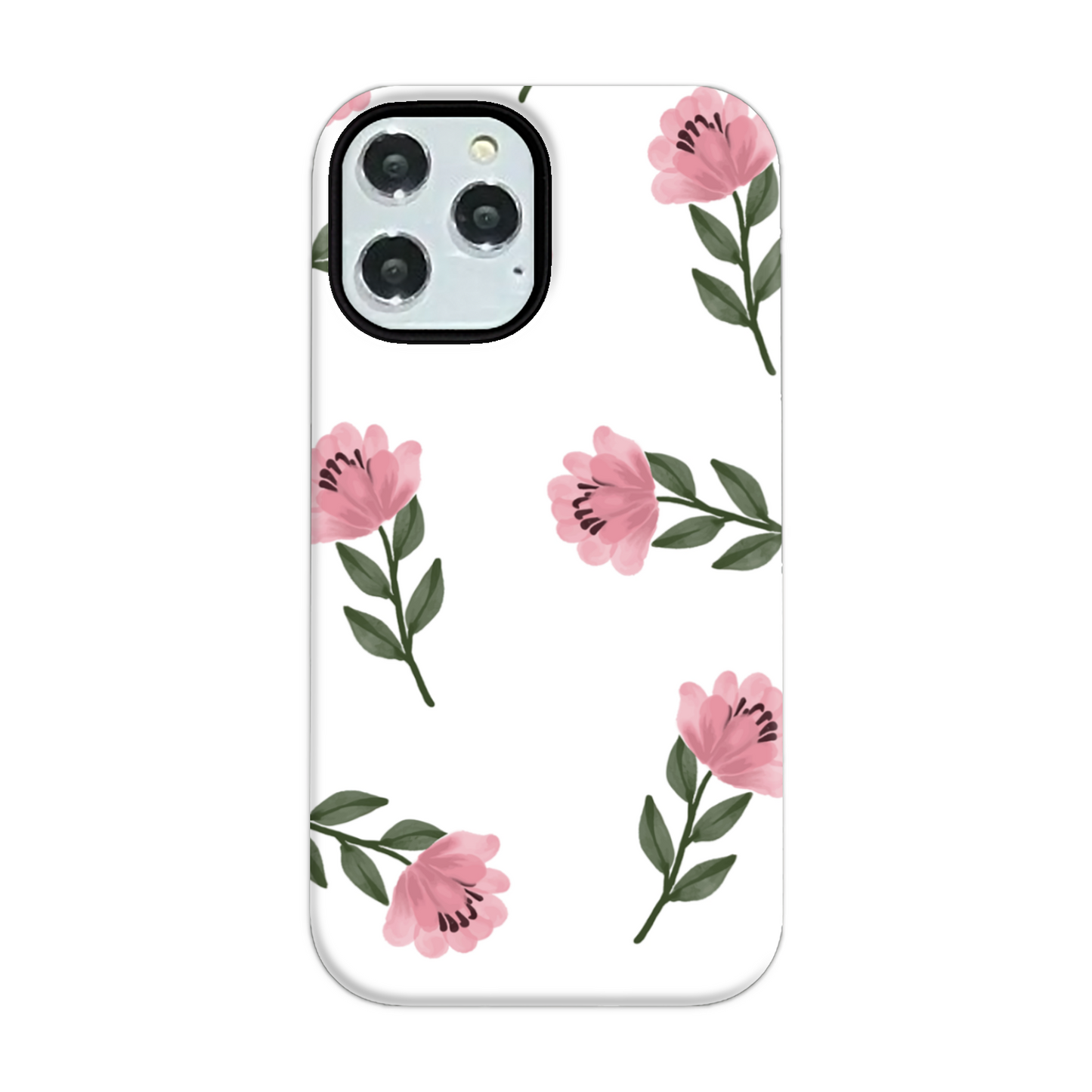 Pink Flower Tough Phone Case